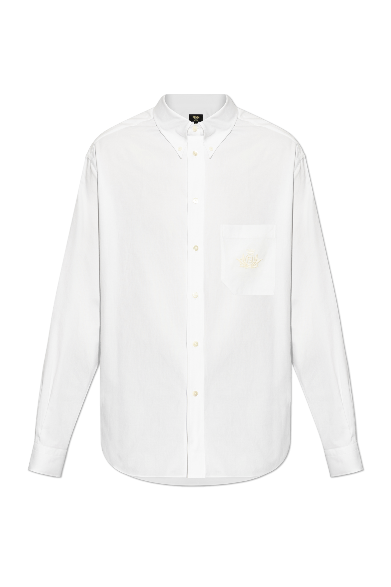 White Shirt with logo Fendi - Vitkac AS
